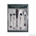 Towle Continental Hammered 20-Piece Stainless Steel Flatware Set - B00CHX2NIU